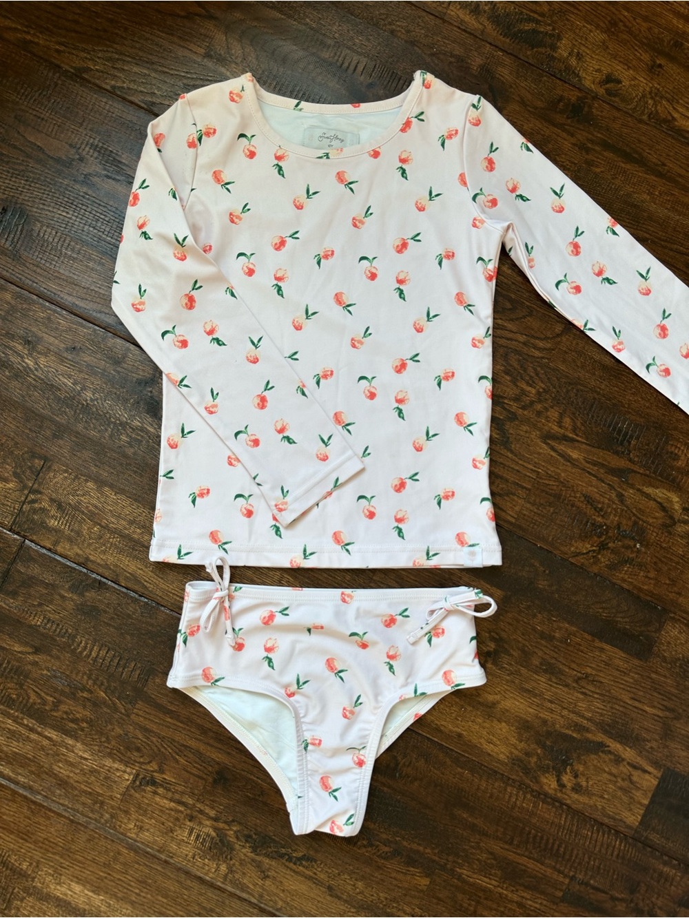 sweet honey girl rashguard set